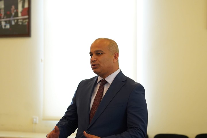 Gənclər və idman nazirinin müavini İndira Hacıyevanın nazirliyin regional gənclər və idman idarələrinin rəisləri ilə görüşü