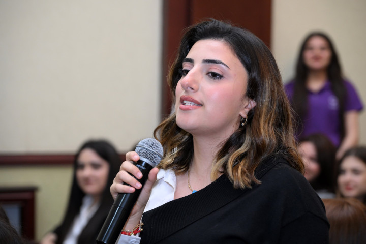 Gənclər və idman naziri Fərid Qayıbov Azərbaycan Tələbə Gənclər Təşkilatları İttifaqı və TGT-lərin nümayəndələri ilə görüşüb