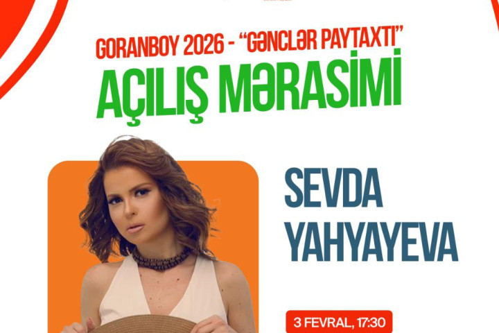 Azərbaycan Gəncləri Günü və Goranboyun “Gənclər Paytaxtı” elan olunması münasibətilə konsert proqramı təşkil ediləcək