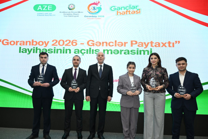 Goranboy şəhərində 2026-cı il üçün “Gənclər Paytaxtı” layihəsinin açılış mərasimi keçirilib