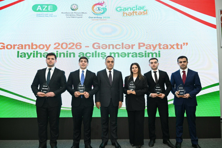 Goranboy şəhərində 2026-cı il üçün “Gənclər Paytaxtı” layihəsinin açılış mərasimi keçirilib