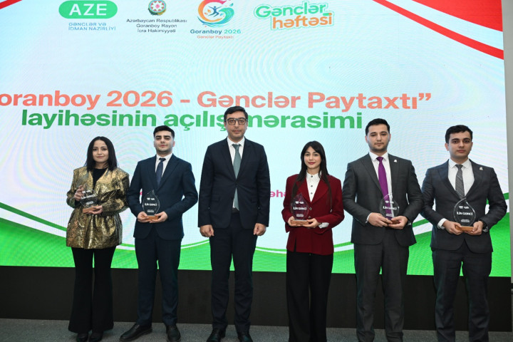 Goranboy şəhərində 2026-cı il üçün “Gənclər Paytaxtı” layihəsinin açılış mərasimi keçirilib
