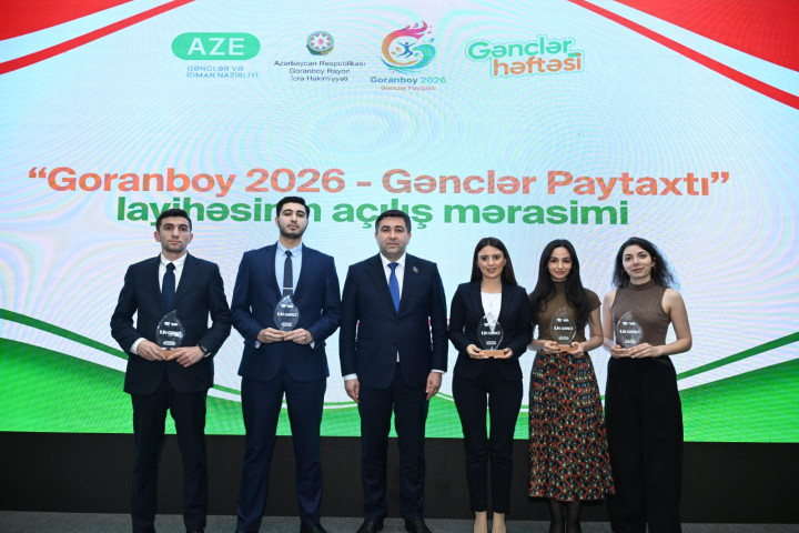Goranboy şəhərində 2026-cı il üçün “Gənclər Paytaxtı” layihəsinin açılış mərasimi keçirilib
