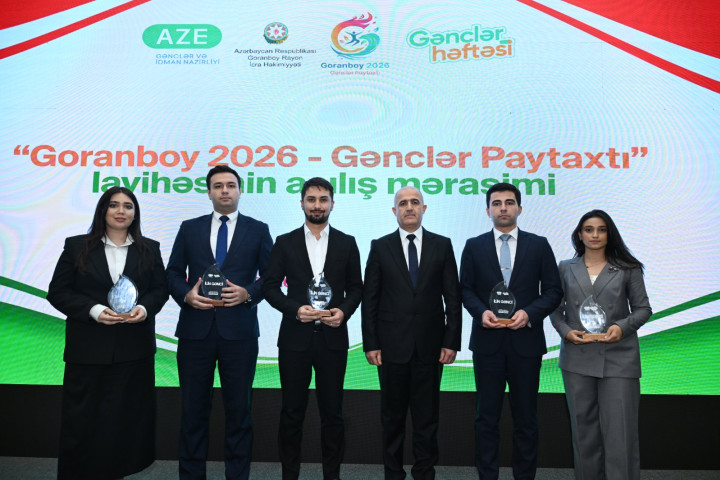 Goranboy şəhərində 2026-cı il üçün “Gənclər Paytaxtı” layihəsinin açılış mərasimi keçirilib