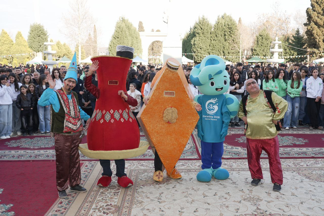 2026-cı ilin “Gənclər Paytaxtı” Goranboyda #BaharFest və #Novruz şənliyi keçirilib